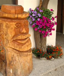 Scultura di legno Untermoarhof